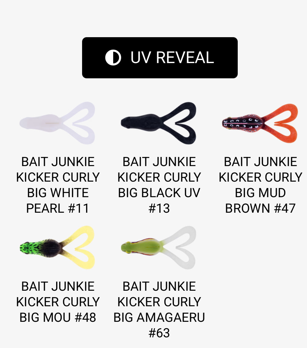 Bait Junkie Kikker Curly Big