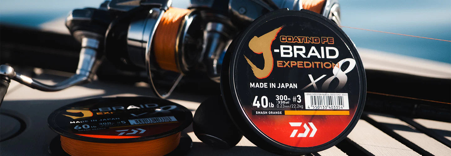 Daiwa J-Braid Expedition x8 300m