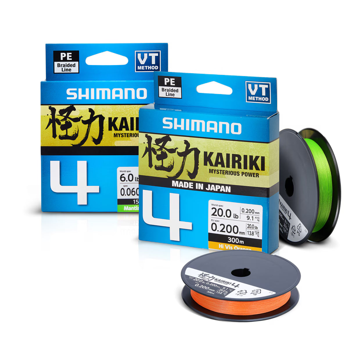 Shimano Kairiki 4 PE Braid 150m