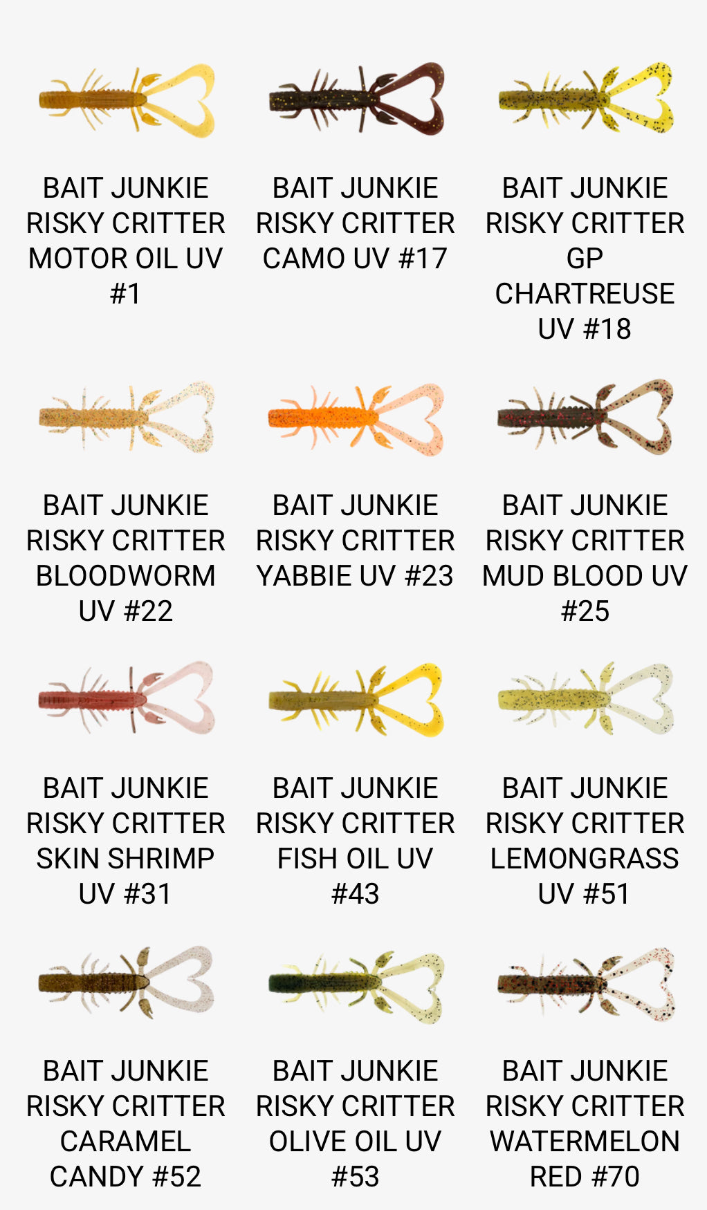 Bait Junkie Risky Critter