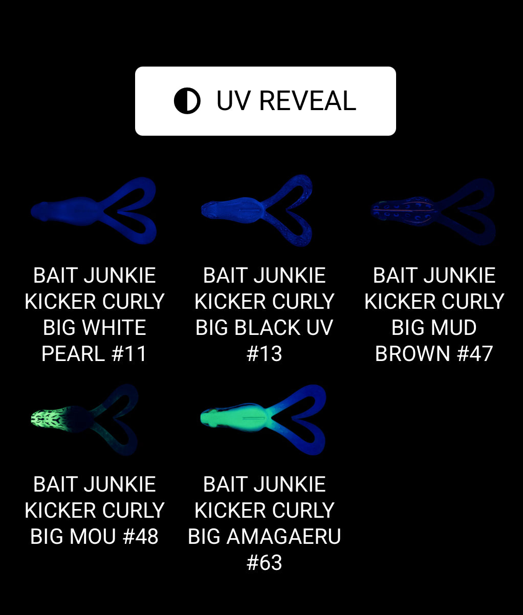 Bait Junkie Kikker Curly Big