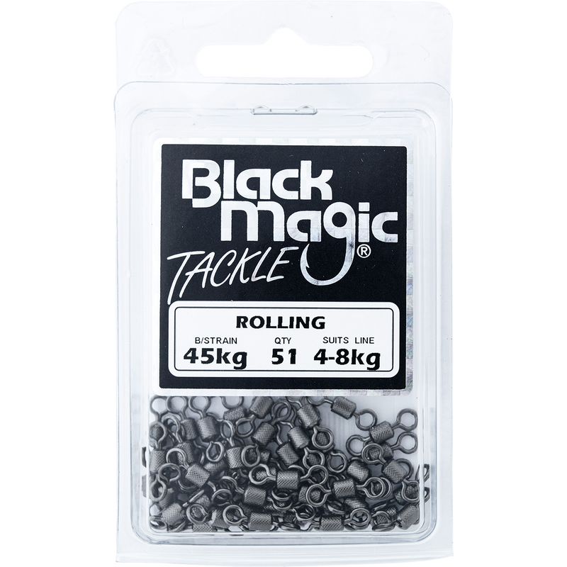 Black Magic Rolling Swivels Economy Pack