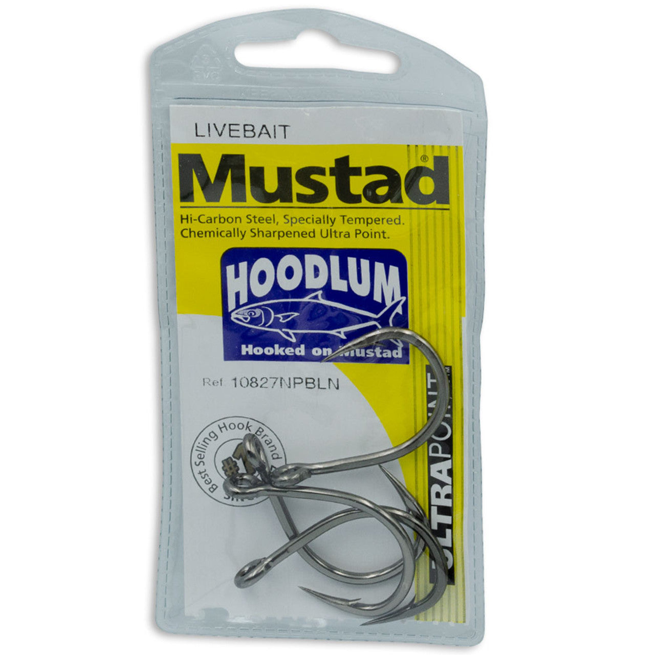 Mustad Hoodlum Live Baiting Hooks